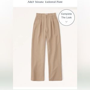 Abercrombie Sloan Tailored Pant